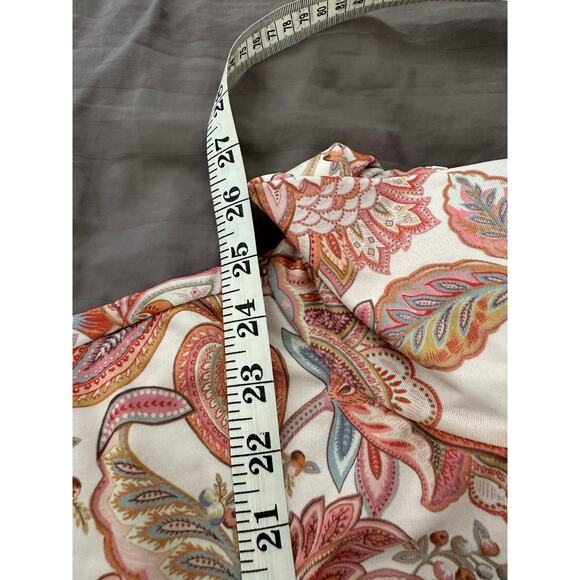 ZIMMERMANN Ladybeetle Paisley Floral Turtleneck Top Size 3/Large - Picture 13 of 15